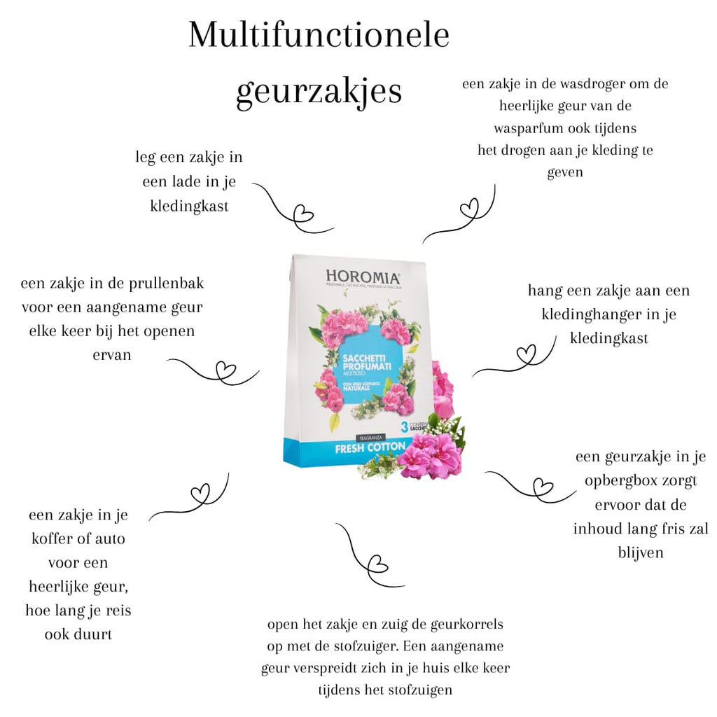 Geurzakjes Fresh Cotton