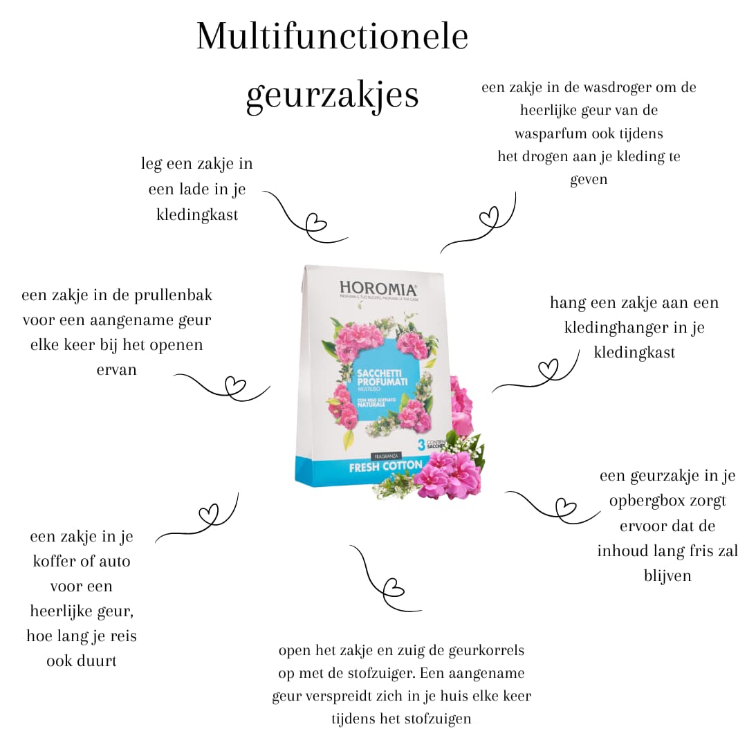 Geurzakjes Fresh Cotton