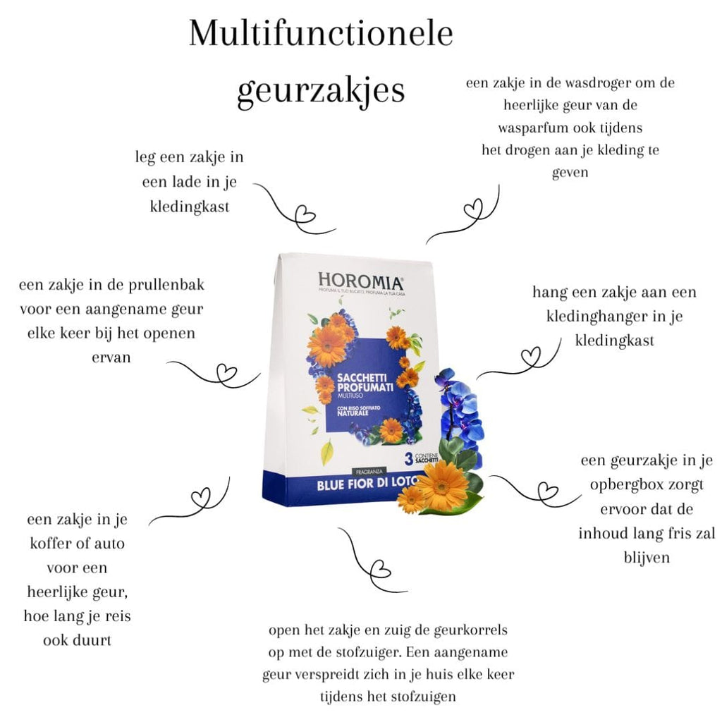Geurzakjes Blue fior di loto