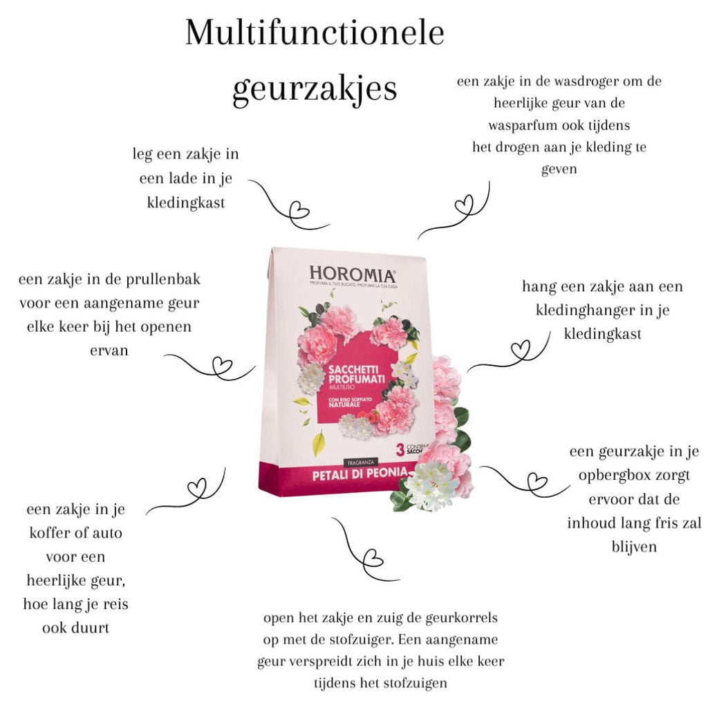 Geurzakjes Petali di peonia