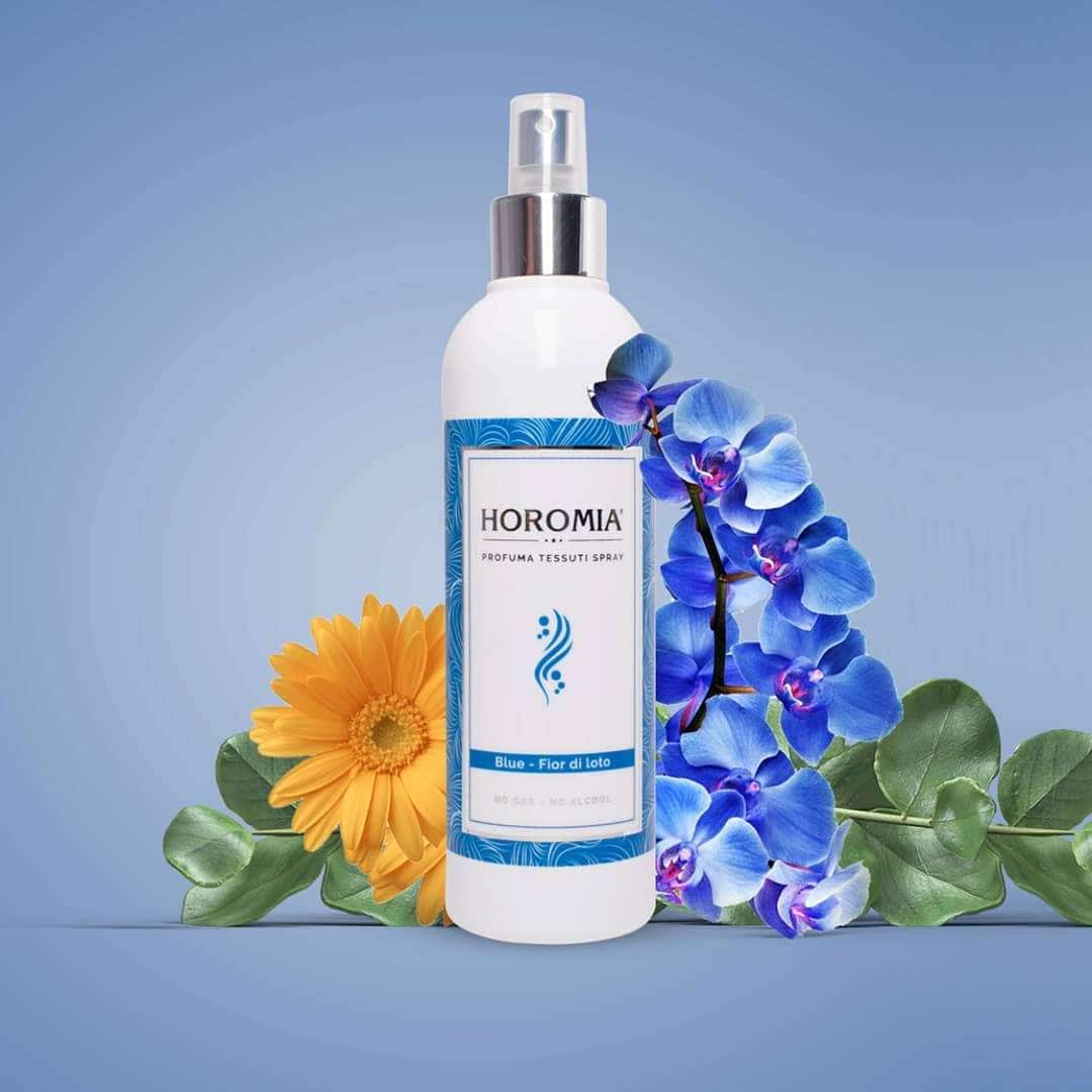 Textielspray Blue fior di Loto