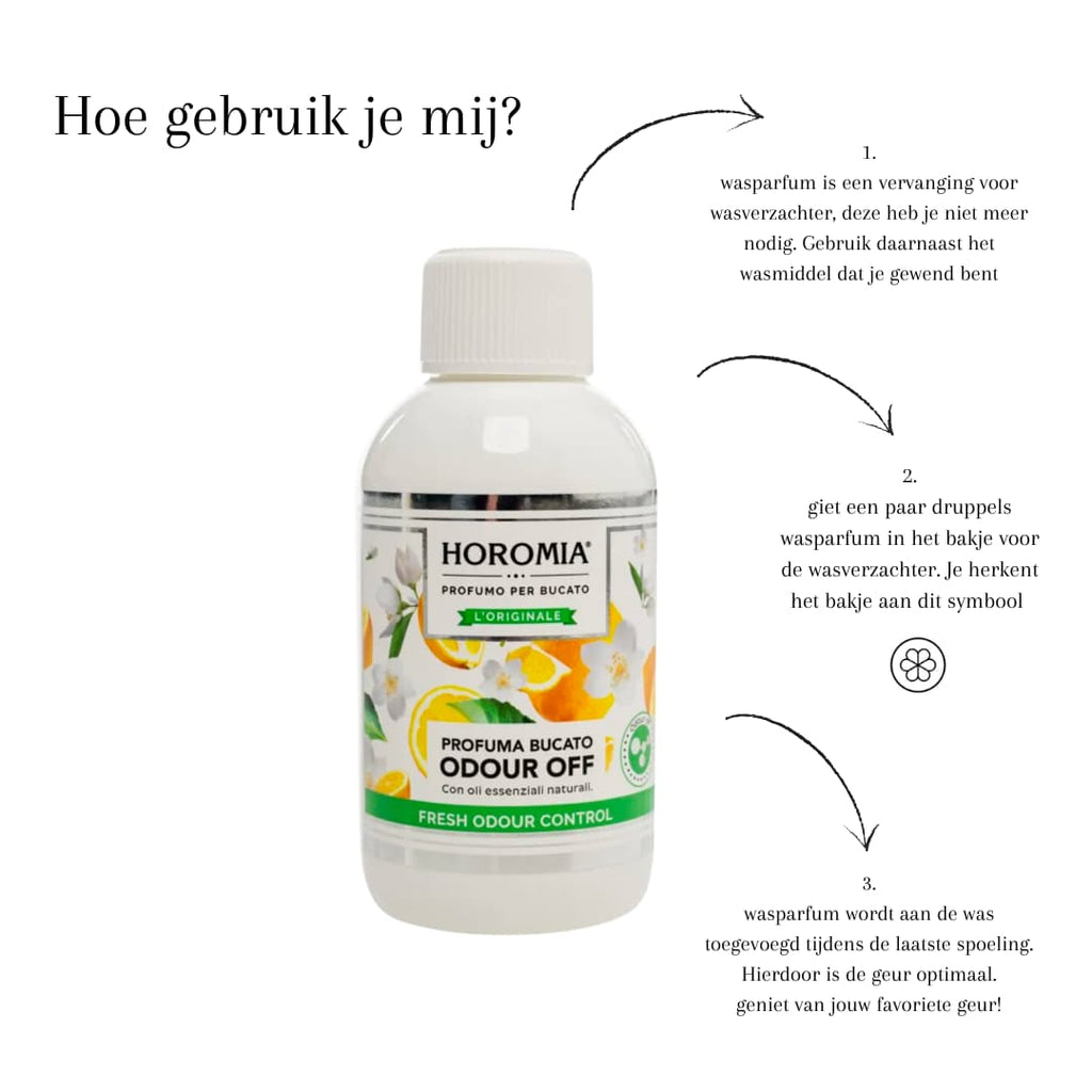 Horomia wasparfum Odour off