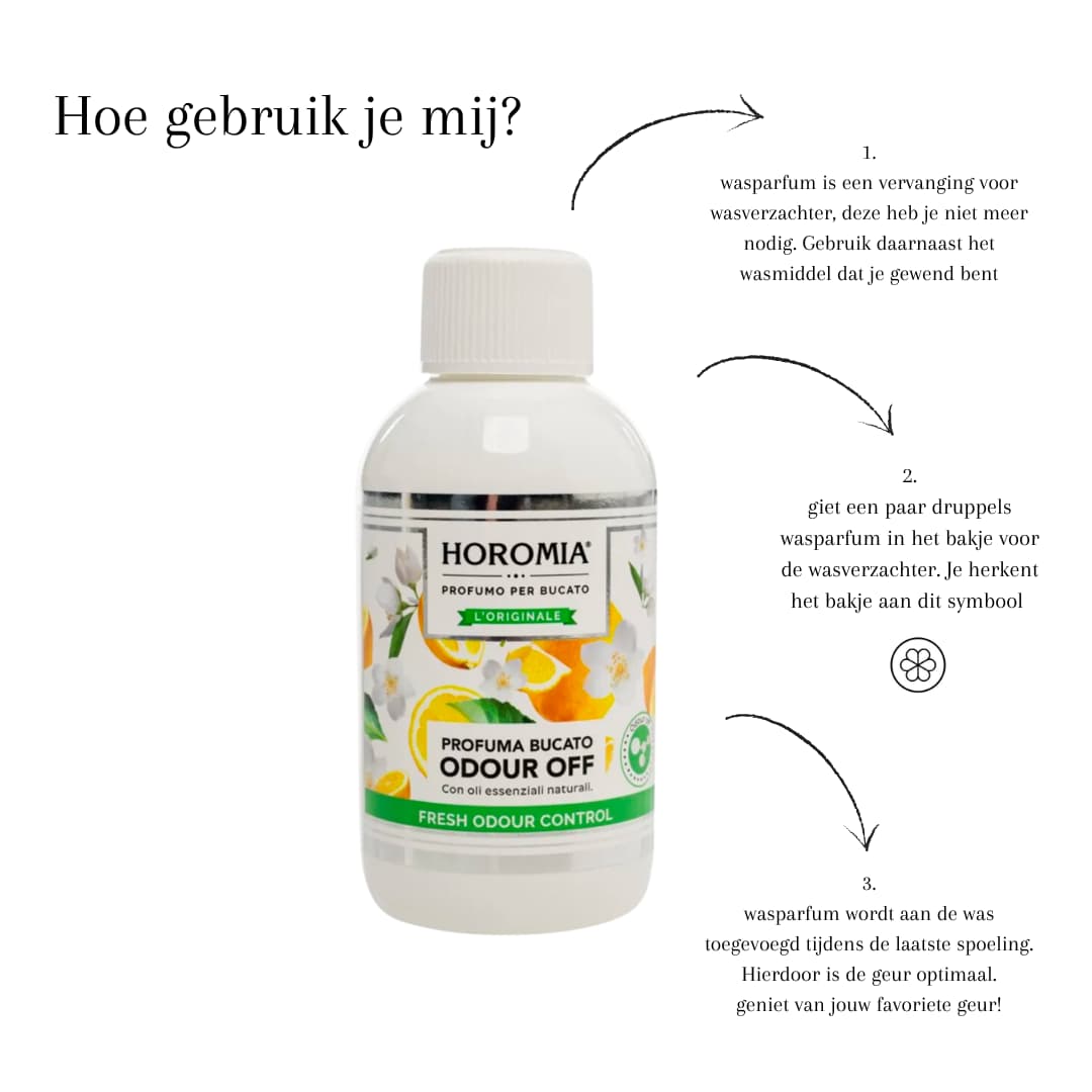 Horomia wasparfum Odour off
